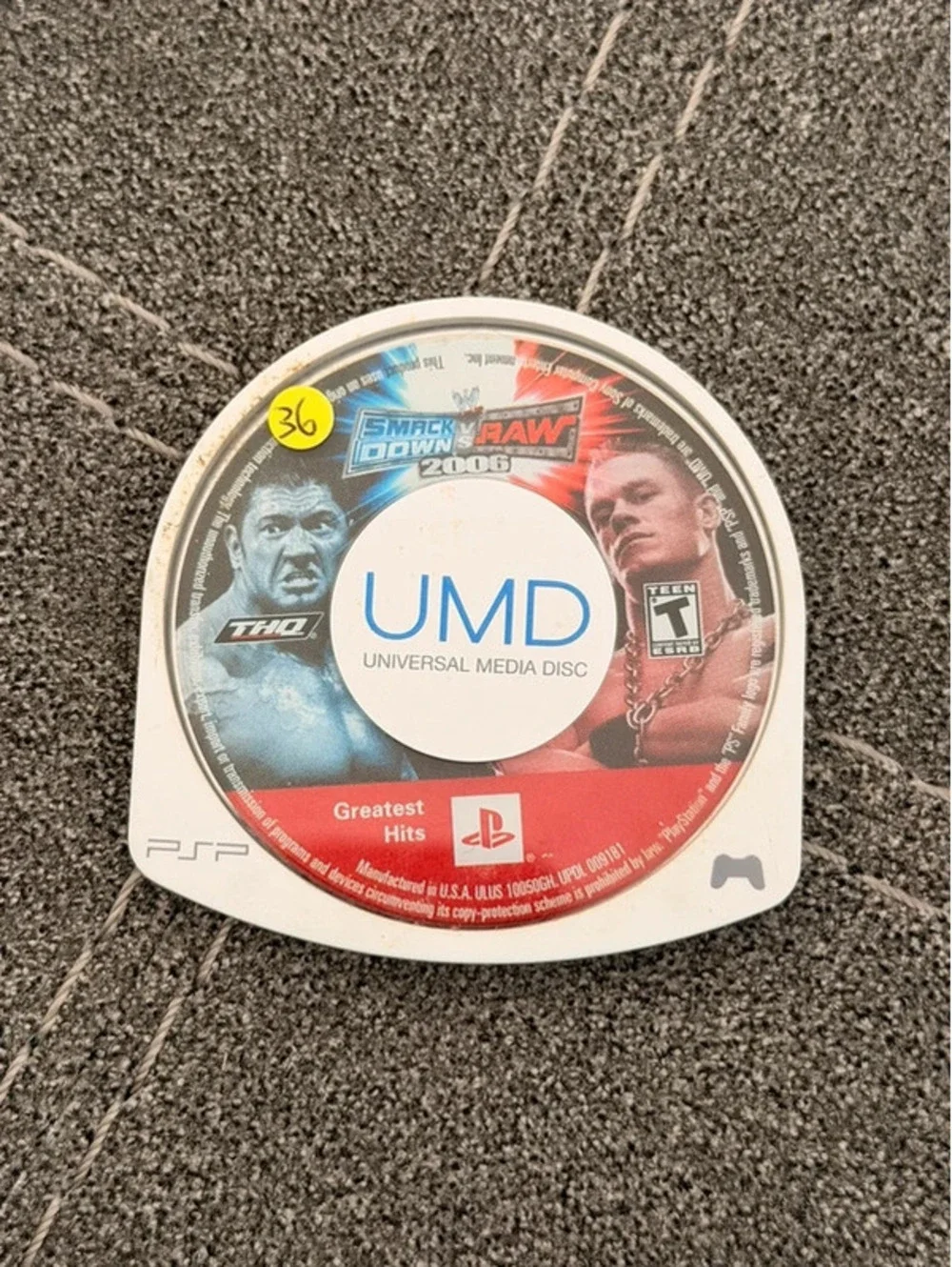 WWE SmackDown vs Raw 2006 for PSP